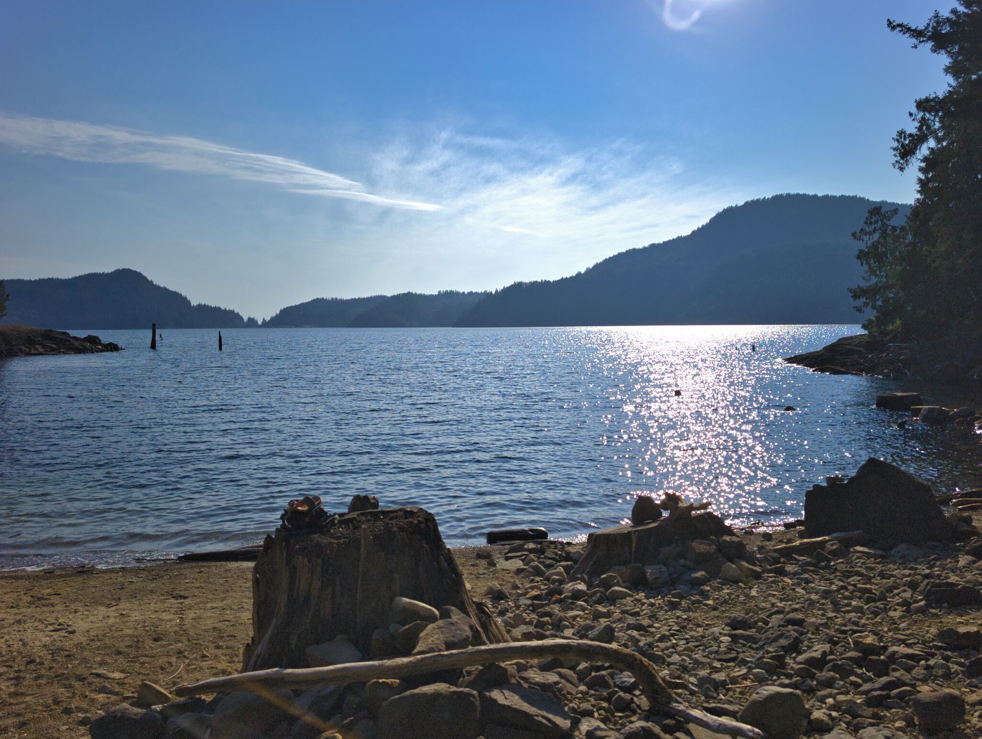 SCT Day 3: Sliammon Lake (Kokanee Creek Camp) to Haywire Bay